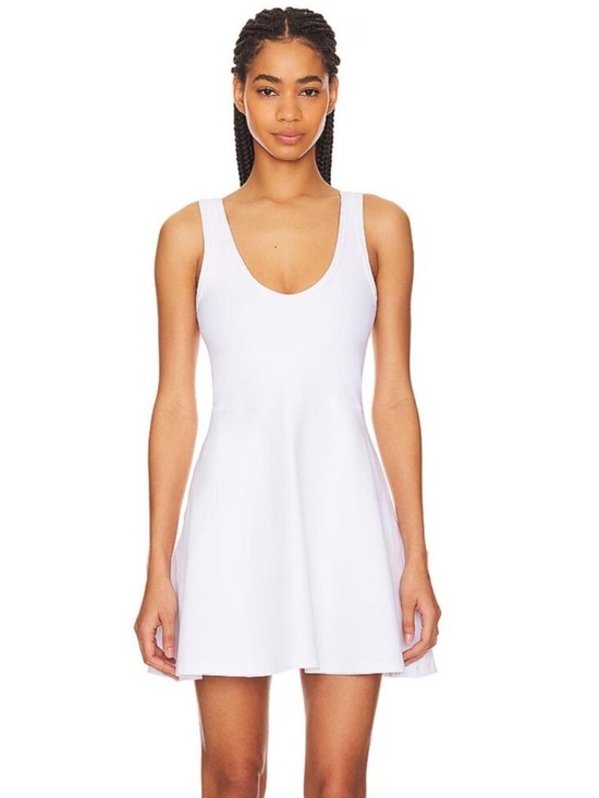 Beyond Yoga Dresses & Skirts - Beyond Yoga Spacedye Movement Dress White Tennis Dress Skort Medium